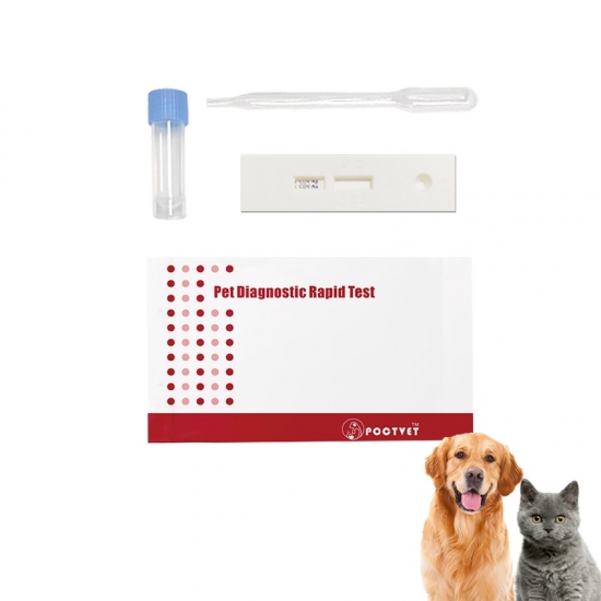 Veterinary FIV Ab and FeLV Ag Combo 2 in 1 Rapid Test Kit