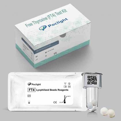 IVD Free Thyroxine Test Kit FT4 reagent assay analyzer use