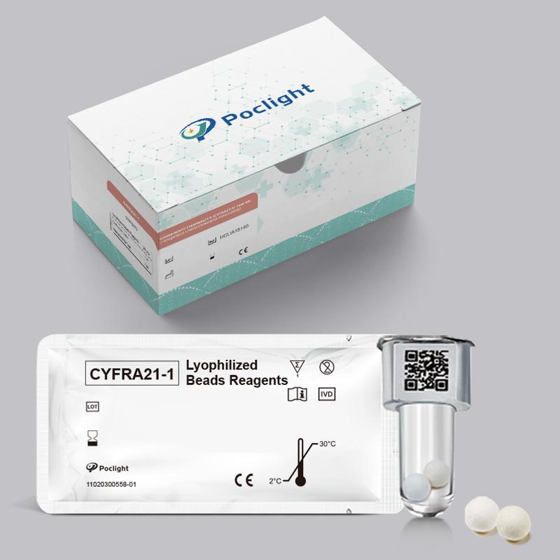 【Marqueur tumoral】Kit de test du fragment 21-1 de la cytokératine 19 (CYFRA21-1) (Immunoessai par chimiluminescence homogène)