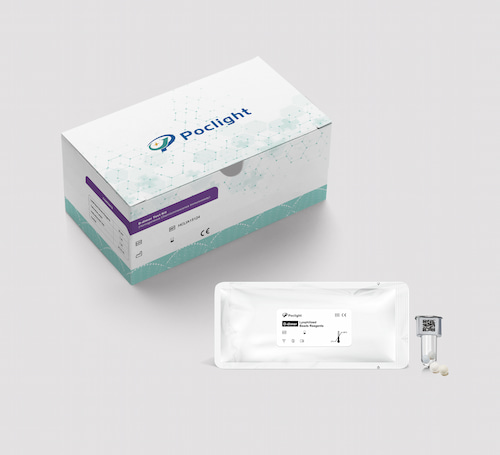 Test de thrombose de qualité laboratoire avec Poclight D-Dimer POC CLIA