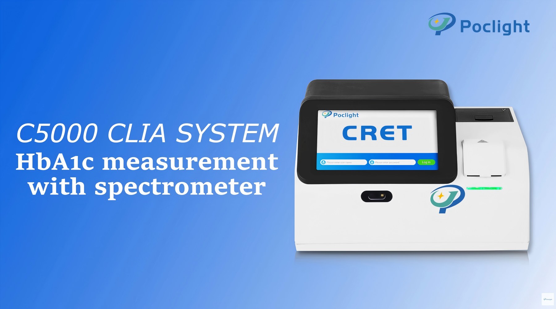 1 minute vers l'avenir du test HbA1c CLIA SYSTEM