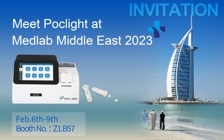 Meet Poclight at Medlab Middle East 2023!