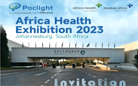 [Medlab Africa 2023] Rencontrez Poclight au stand n°2.C32 en Afrique !