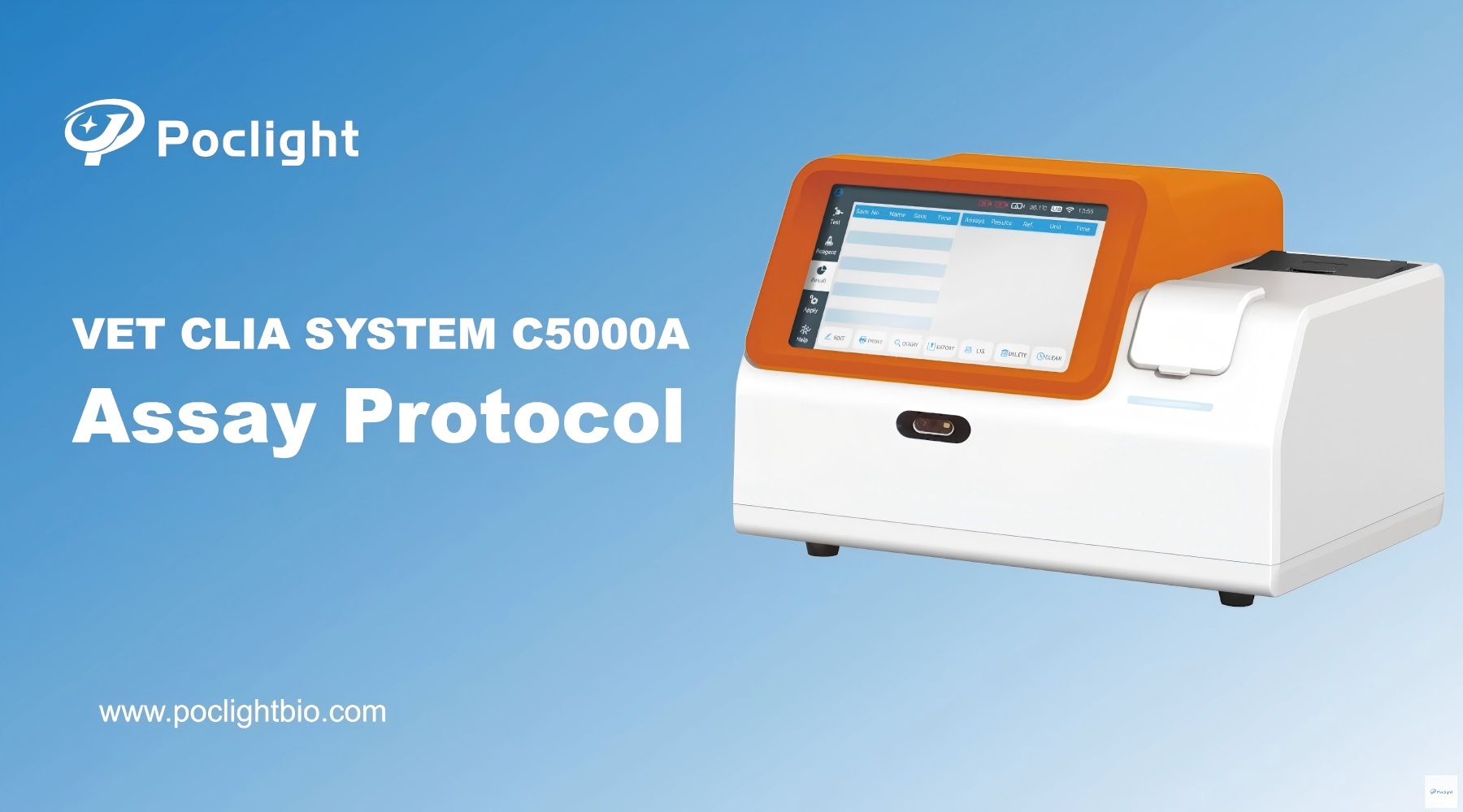 Compact et portable, précis et efficace — le vet C5000A CLIA redéfinit l'expérience de test !